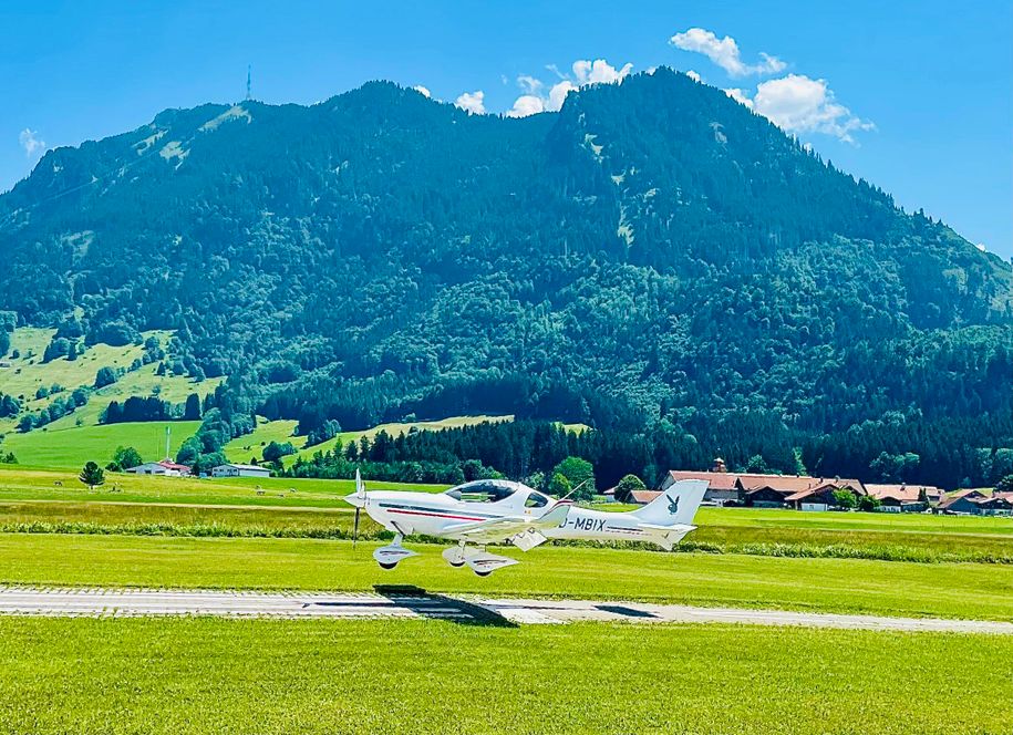 ... das Allgäu von oben erkunden ...
