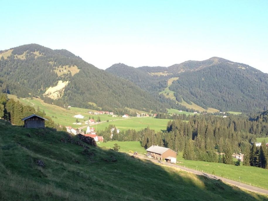 Balderschwanger Tal im Sommer