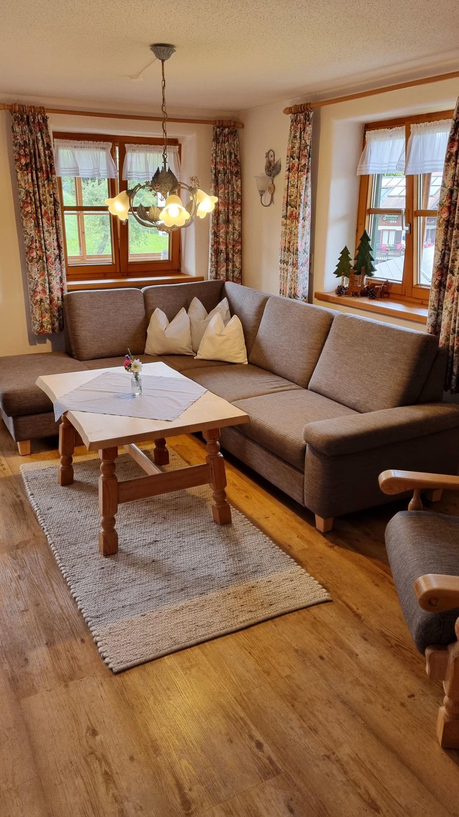 Optionale Schlafcouch