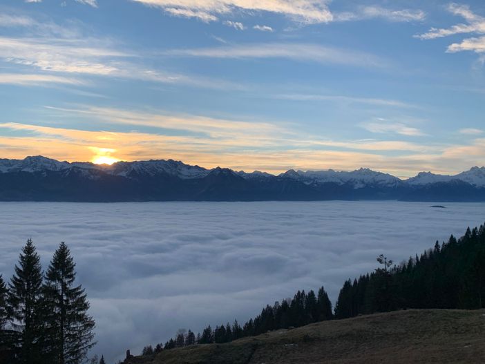 Blick vom Ofterschwanger Horn