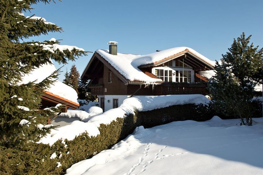 Haus im Winter