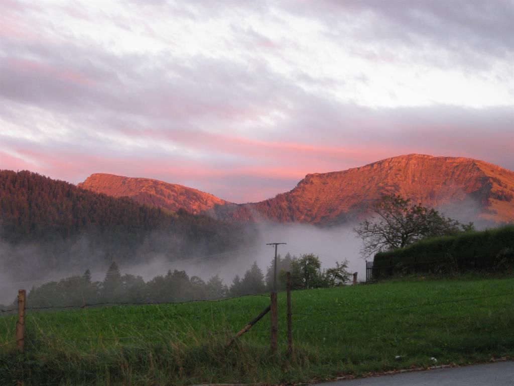 Der Balkon bietet einen atemberaubenden Blick