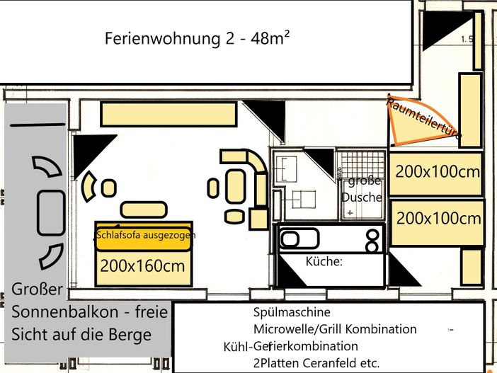 FeWo 2 Grundriss