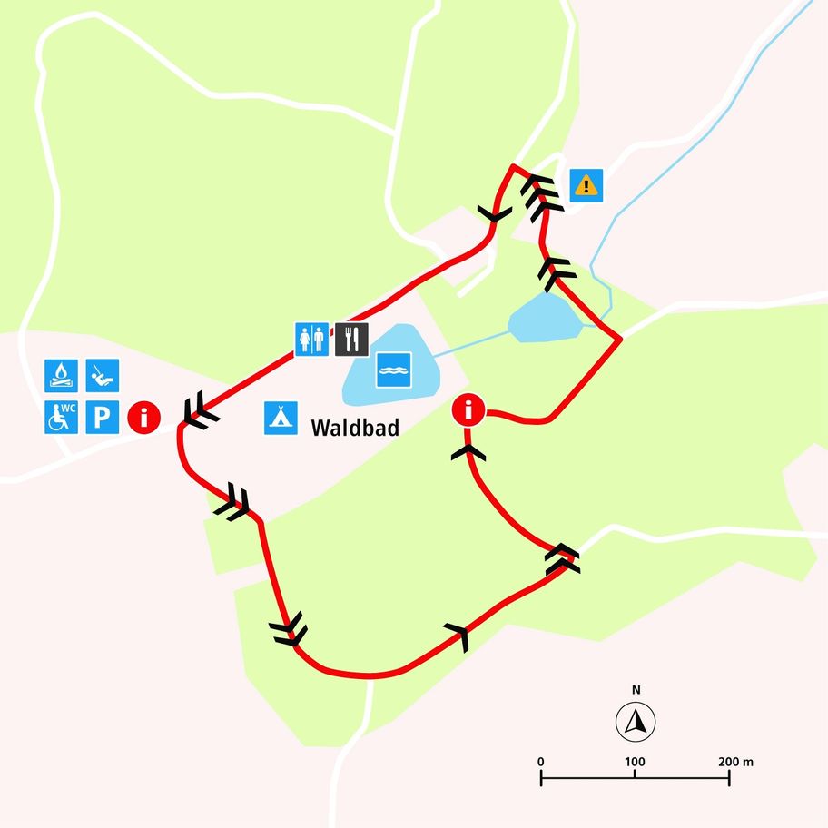Grafik Waldbadrunde