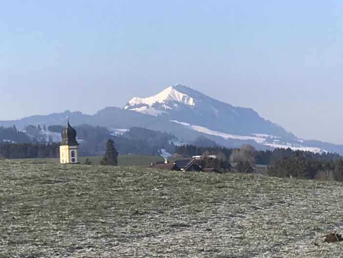 Blick zum Grünten