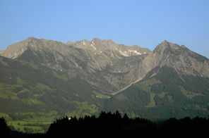 Haus Rohrmoser - Ausblick vom Balkon im Sommer