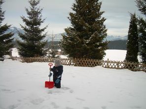 Aussicht nord über Garten
