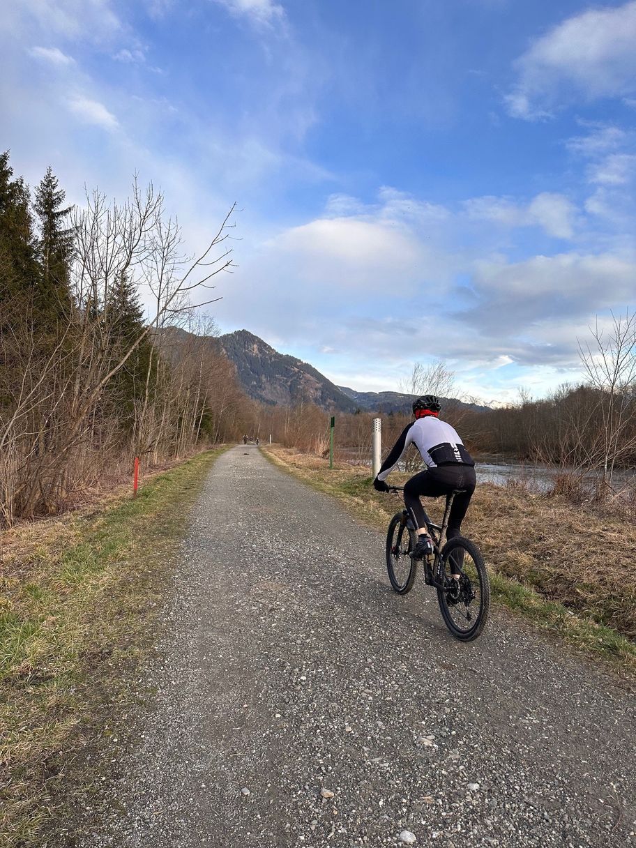 Radeln an der Iller