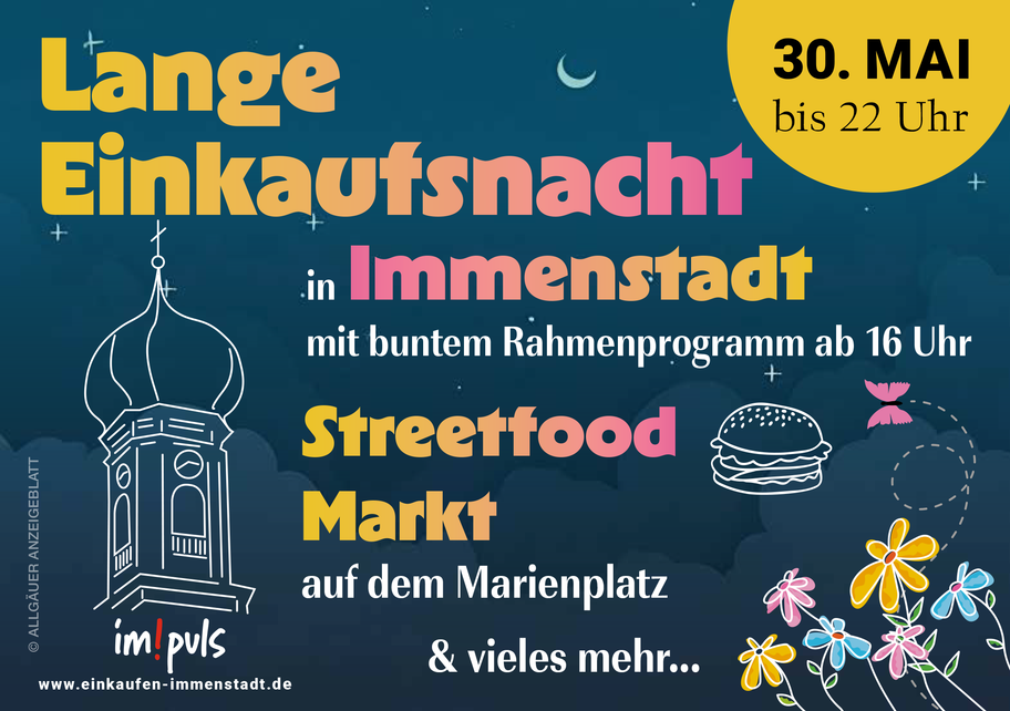 Plakat_Impuls Lange Einkaufsnacht
