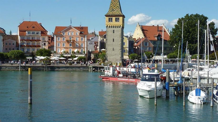 Lindau am Bodensee, nur 40 Km entfernt