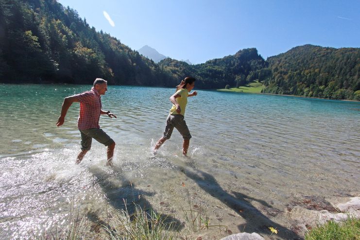 Abkühlung am Alatsee