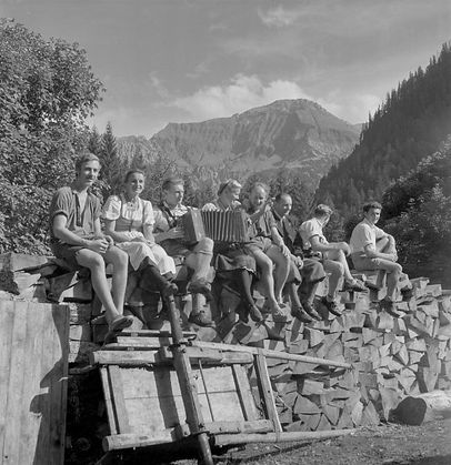 Auf der Alp 1949