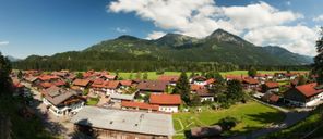 Bergblick vom Gästehaus Vogler