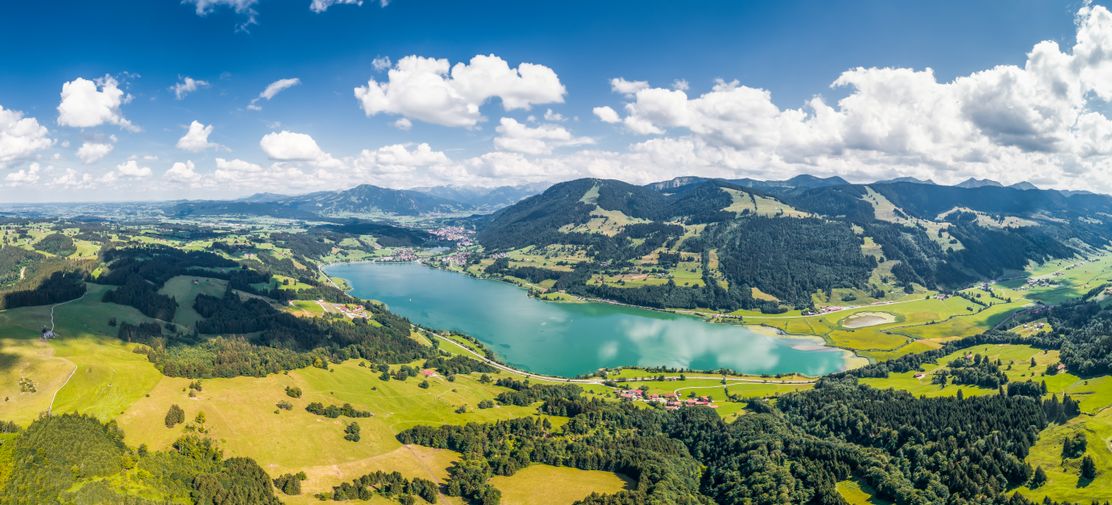 Hoch über dem Großen Alpsee