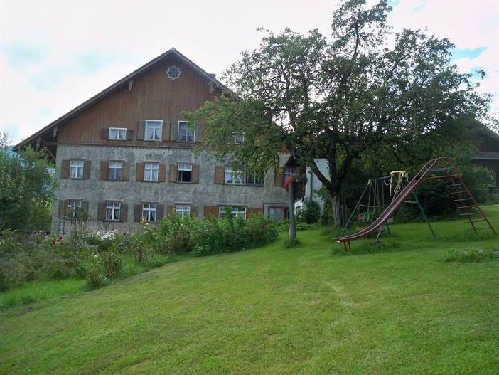 Gartenseite Haus