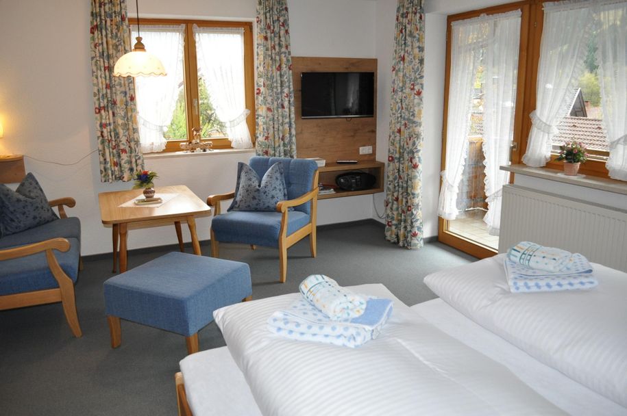 Doppelzimmer Süd Sitzecke