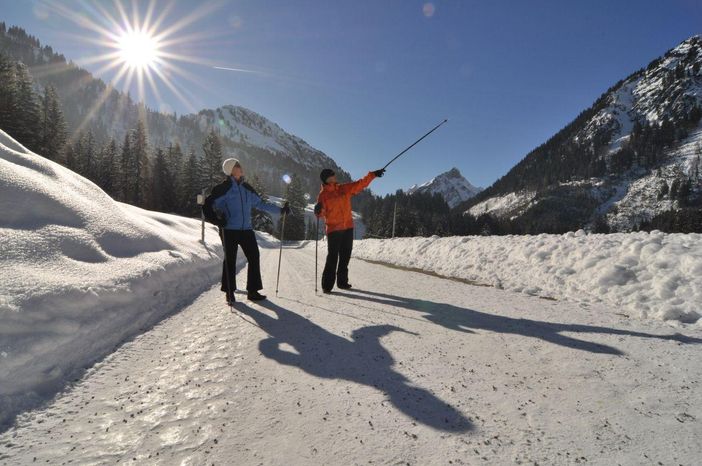 Winterwandern in Hinterstein