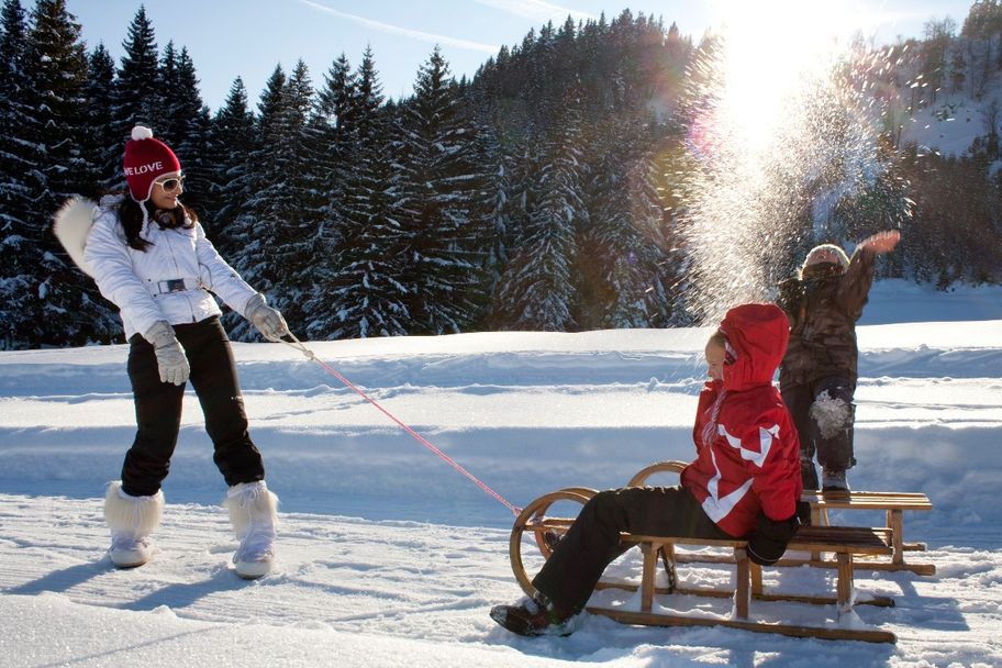 Rodeln im Tannheimer Tal