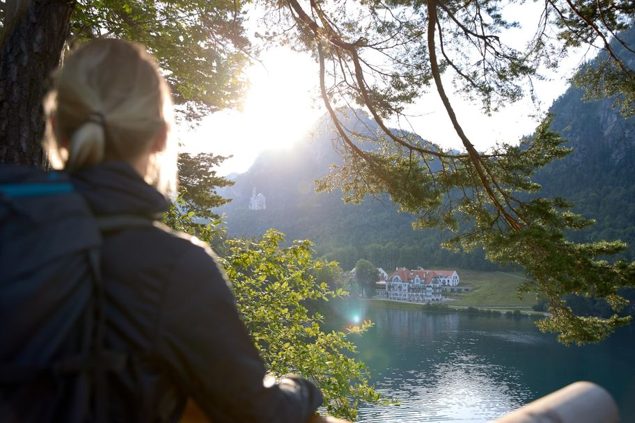 Blick auf den Alpsee