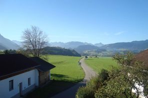 Ausblick vom Balkon