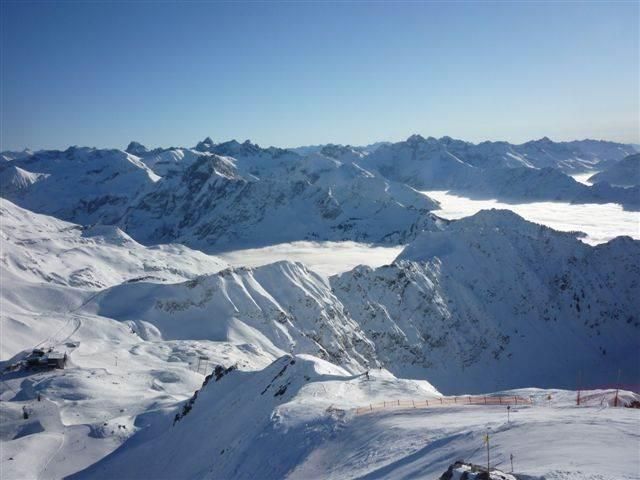 Alpen im Winter