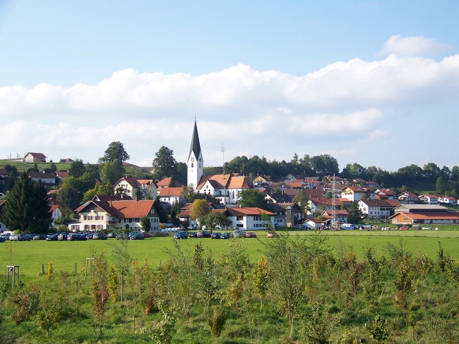 Blick auf Martinszell