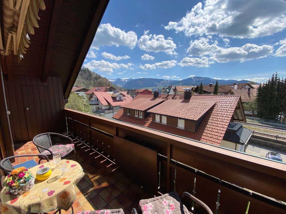 Blick nach Oberstaufen