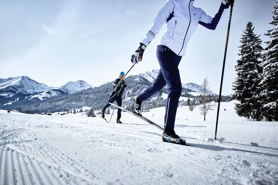 Winter Langlaufen im Allgäu