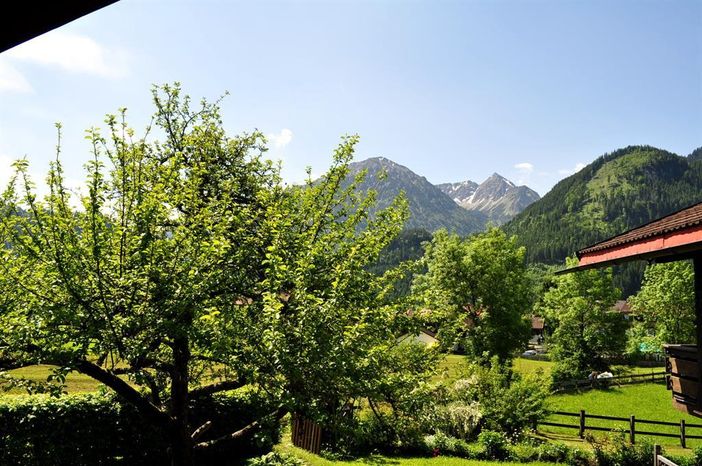 Ausblick vom Balkon