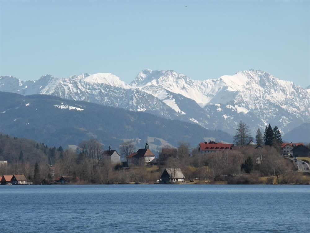 Alpsee im März