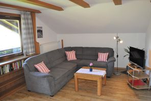 Couch im Wohnraum