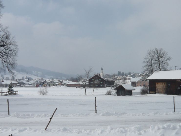 Blick auf Wertach