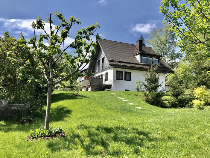 Ferienhaus Mang mit Garten