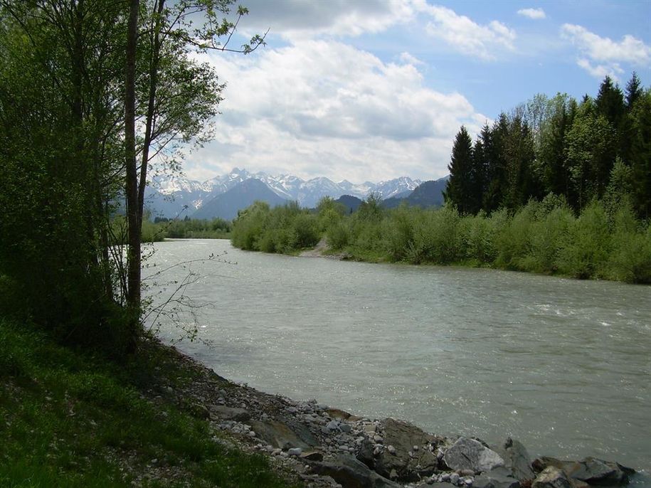Illerradweg Richtung Oberstdorf