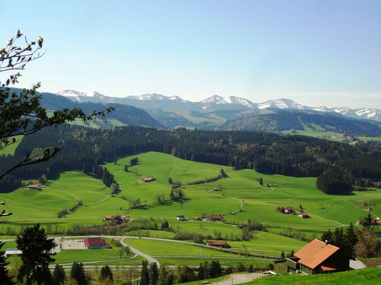 Sonneckgrat Nagelfluhkette Weitnauer Tal