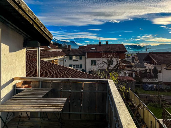 Dachterrasse Richtung Süden