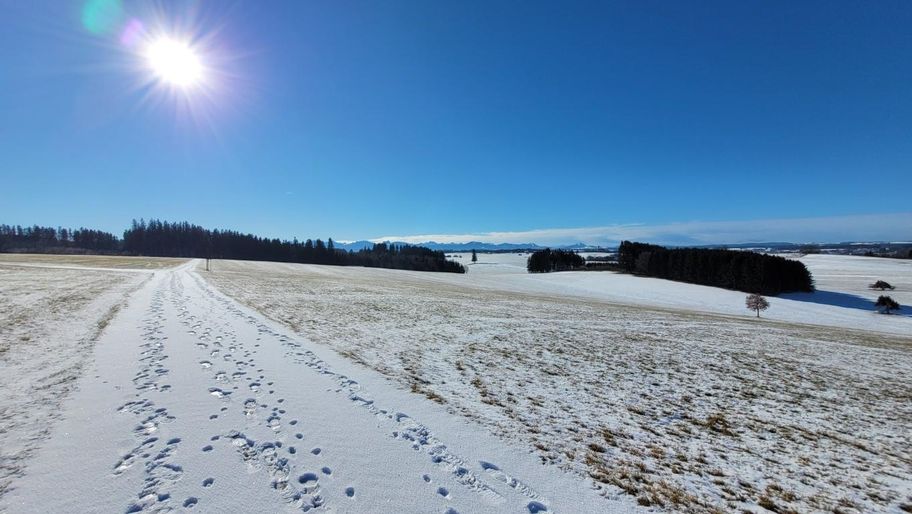 Sagenhafter Weg bei Altdorf zur Loretto-Kapelle