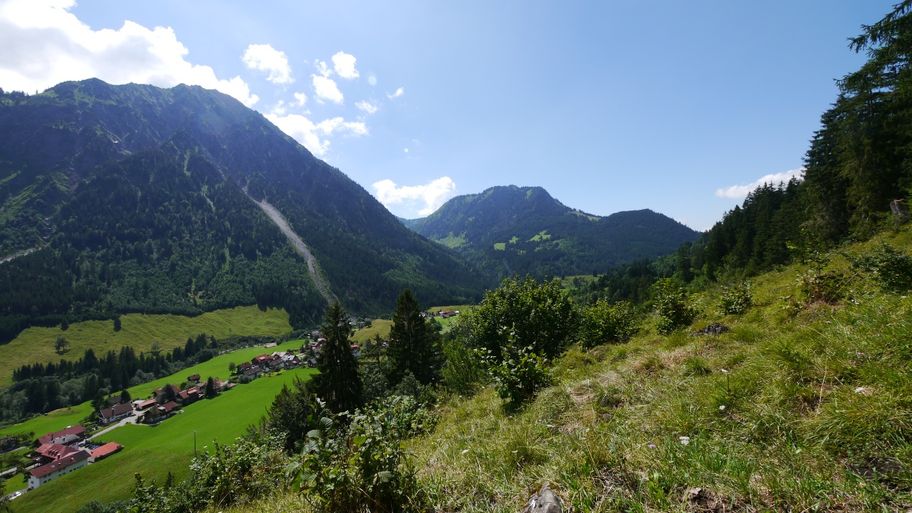 Aussicht auf den Breitenberg