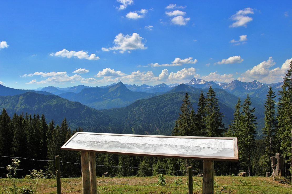 Aussicht von der Dinserhütte