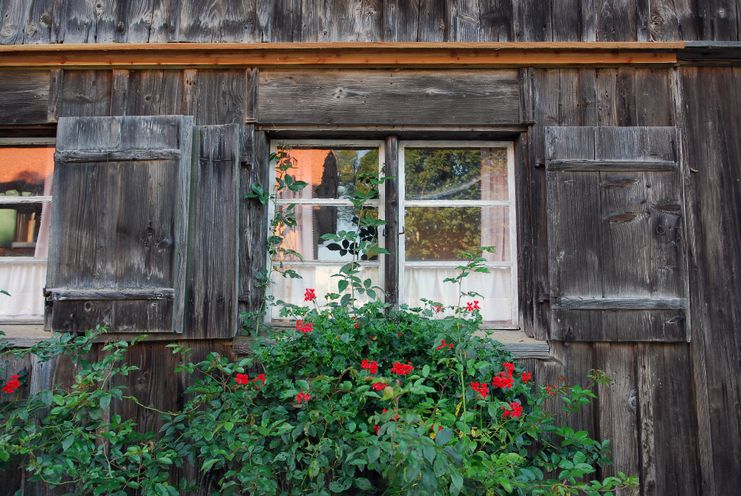 Fenster Bauernhof