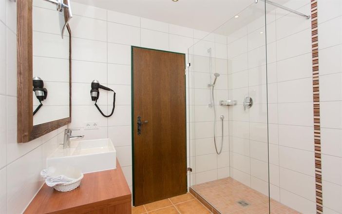 Dusche Ferienwohnung