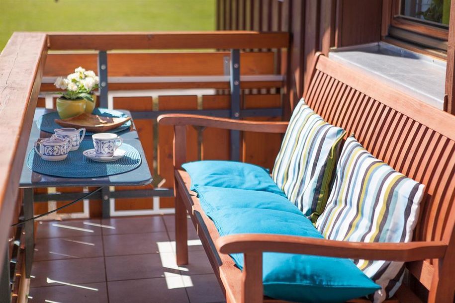 Gemütlicher Balkon