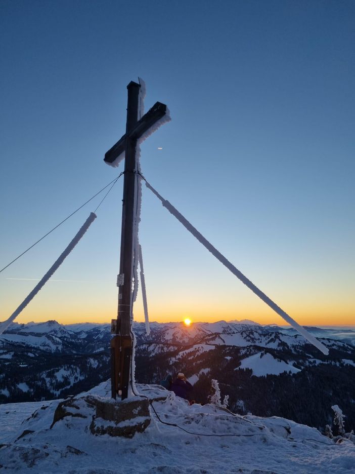 Sonnenuntergang am Riedbergerhorn