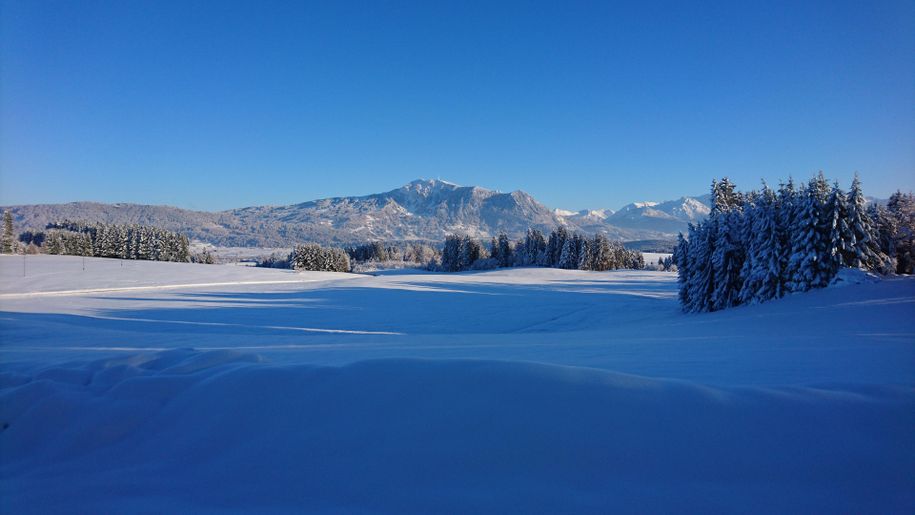 Blick in die Winterlandschaft