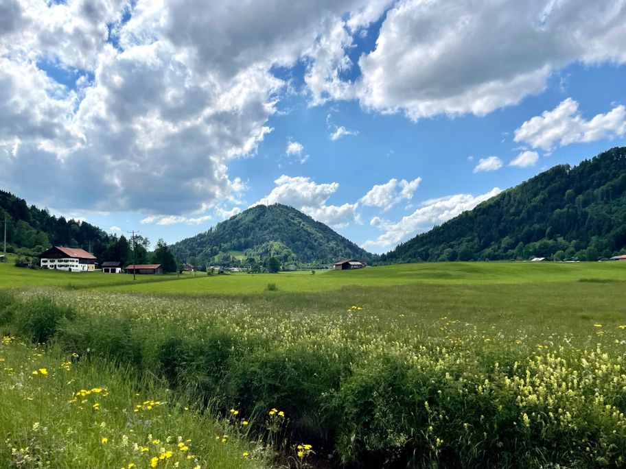 An der Konstanzer Ach entlang zum Hündle