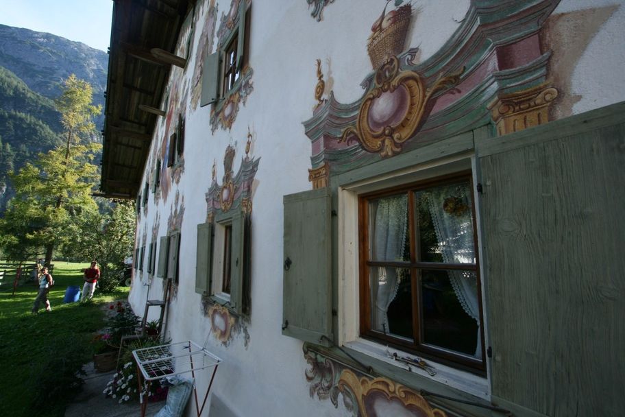 Holzgau Hausfassade