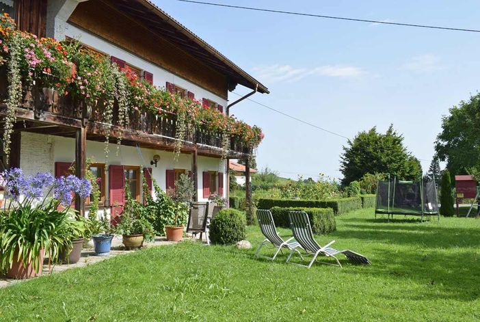 Erholung im großen Garten