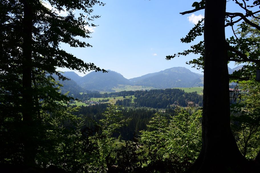 Ausblick Richtung Obermaiselstein