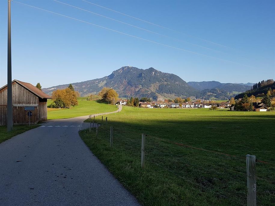 Die Umgebung mit Blick auf den Grünen