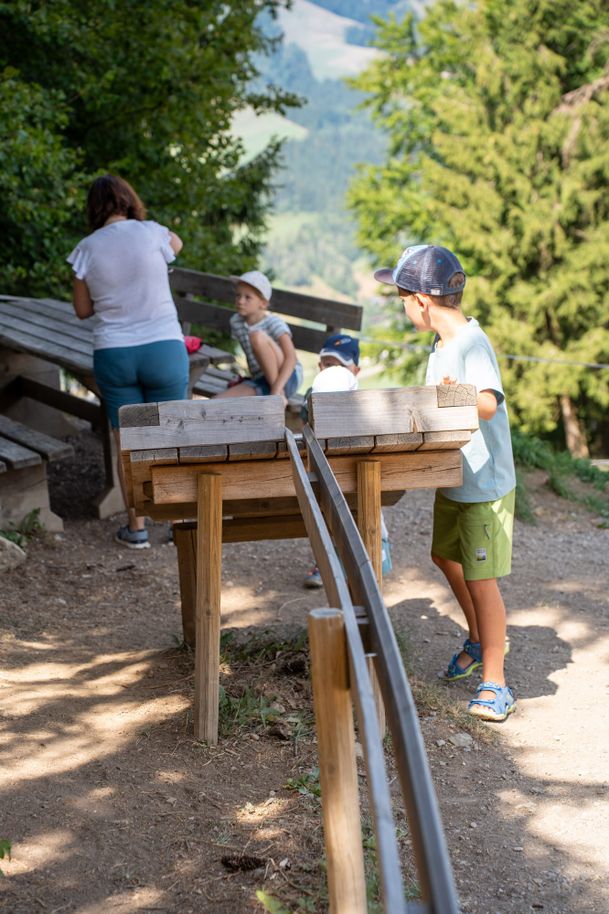 Unterwegs an den Kugelbahnen am Hündle